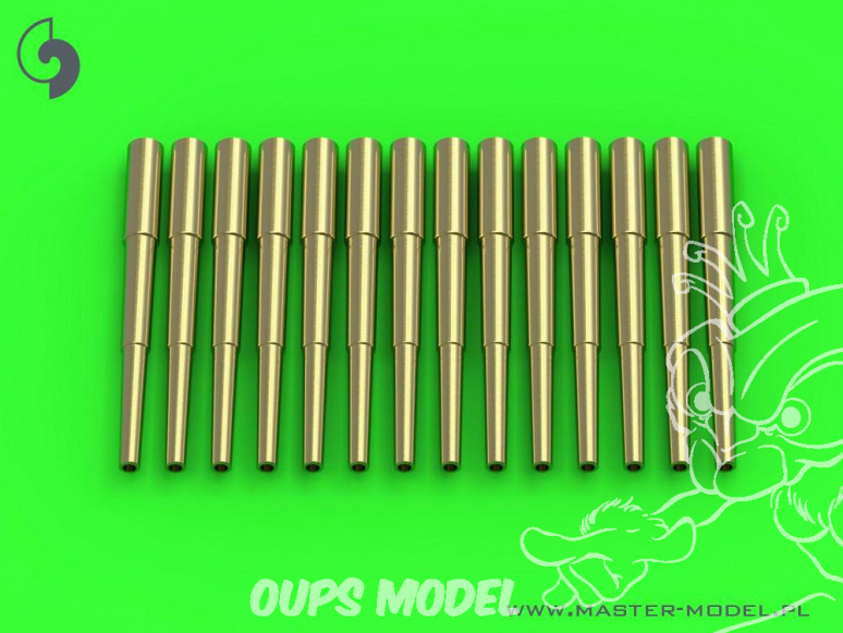 Master Model SM-700-054 Canons Allemands 10,5cm SK L/45 (Version Casemate) x14 1/700