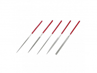 ModelCraft PFL6002 Jeu de 5 limes diamantées (140 mm)