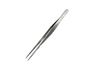 ModelCraft PTW5350 Brucelles en acier inoxydable à pointe droite (175 mm)