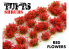 Green Stuff 363667 Touffes de Buissons 6mm Auto-Adhésif Fleurs ROUGES