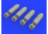Eduard kit d'amelioration avion brassin 648368 Bombes britanniques 500lb 1/48