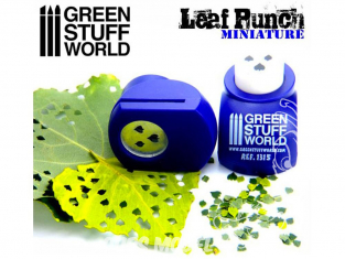 Green Stuff 363155 Perforatrice de Feuilles Modélisme VIOLET FONCÉ tilleul poirier