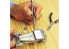 ModelCraft PTW1127 Brucelles Action inverse pointe droite / Grip fibre (160mm)