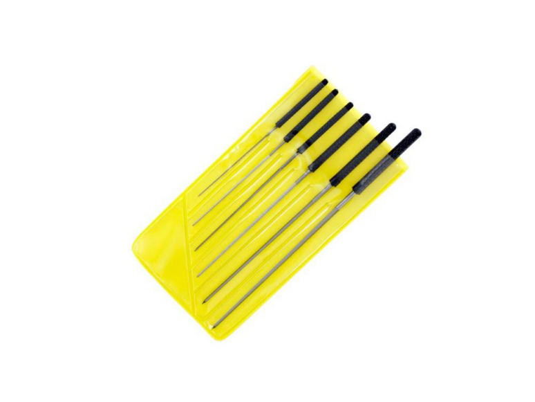 ModelCraft PBR2194 Jeu de broches de coupe à 6 pces de précision (0,6 - 2,0 mm)