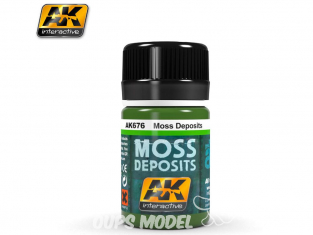 Ak interactive Peinture Enamel AK676 Dépots de mousse 35ml