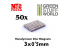 Green Stuff 367573 Aimants Néodymes 3x0'5mm - 50 units (N52)
