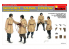 Mini Art personnages militaires 35244 Tankiste sovietiques en uniforme d'hivers WWII 1/35