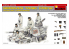 Mini Art personnages militaires 35249 Equipage de char Allemand en uniforme d'hivers WWII 1/35