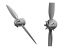 Cmk kit d'amelioration Q72290 Fw 189A Hélices de corrections pour kits ICM / MPM 1/72