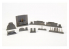 Cmk kit d'amelioration 7380 Boeing B-17G Cockpit Set pour Airfix kit 1/72