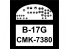 Cmk kit d'amelioration 7380 Boeing B-17G Cockpit Set pour Airfix kit 1/72