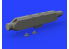 Eduard kit d'amelioration avion brassin 648363 AN/ALQ-131 (shallow) ECM pod 1/48