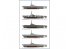 Special navy kit conversion sous marin 72006 Biber "German Midget Submarine" 1/72