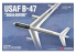 Academy maquettes avion 12618 Boeing B-47 Stratojet 306th BW(M) 1/144