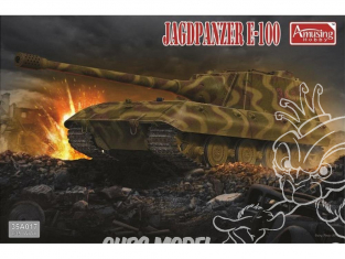 Amusing maquette militaire 35A017 Jagdpanzer E-100 1/35