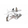 Cmk kit figurine F72330 Barracuda Mechaniciens (3 figurines avec imperm&eacute;able) pour kit Special Hobby 1/72