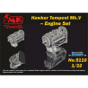 Cmk kit d&rsquo;am&eacute;lioration 5110 Moteur de Tempest pour kit Special Hobby 1/32