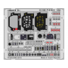 Eduard photod&eacute;coupe avion 33186 Zoom Interieur P-51D-5 Revell 1/32