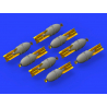 Eduard kit d'amelioration avion brassin 648376 Bombes Sovi&eacute;tiques FAB 100 WWII 1/48