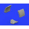 Eduard kit d'amelioration avion brassin 648381 Pipes d'&eacute;chappement Focke Wulf Fw 190A Eduard 1/48