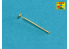 Aber 35L114 Canon Russe 12,7mm Machine gun DShK WWII (JS-2/3, JSU-152) 1/35