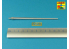 Aber 35L167 Canon Allemand 7,5cm KwK 42 L/70 sans frein de bouche pour Panther Ausf. A/D/G 1/35