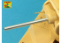 Aber 35L224 Canons pour Char d'infanterie Britannique Mk.IIA Matilda Mk.IIICS 1/35