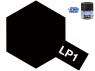 Peinture laque couleur Tamiya LP-01 Noir brillant 10ml