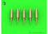 Master Model AM-72-129 Sondes angle d'attaque Type US x5 1/72