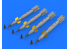 Eduard kit d'amelioration brassin 672166 GBU-12 1/72