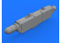 Eduard kit d'amelioration brassin 672163 AN/ALQ-131 (Deep) ECM Pod 1/72