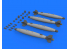 Eduard kit d'amelioration avion brassin 648385 GBU-38 Sans protection thermique 1/48