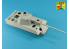 Aber 35L229 Fut de canon Allemand 88mm KwK 43 L/71 "une partie" pour Panther II Amusing Hobby 1/35