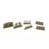 Cmk kit d'amelioration 7387 P-40E/ K/M/ N Set d'armement pour special hobby 1/72