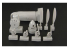 Brengun kit d'amelioration avion BRL48033 P40 Klimov engine conversion pour kit Hasegawa 1/48
