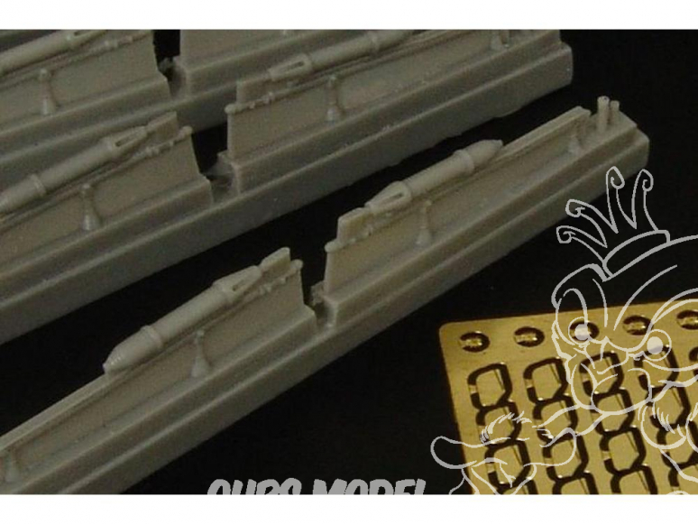 Brengun accessoire avion BRL48088 RS82 roquettes sovietique WWII 1/48