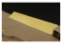 Brengun kit d'amelioration avion BRL48061 Flaps Ki-61 II Kai pour maquette RS Model 1/48