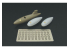 Brengun kit d'amelioration avion BRL48070 Bouchons de réservoirs de largage U.S.1/48