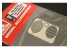 Brengun kit d'amelioration avion BRL48049 Grille d'entrée d'air pour Typhoon 1/48