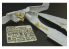 Brengun kit d'amelioration avion BRL72111 Yak-1 pour kit Brengun 1/72