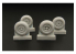Brengun kit d'amelioration avion BRL48041 Roues pour F.Barracuda Mk.II (deux types) 1/48