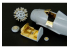 Brengun kit d'amelioration avion BRL72061 P-26A Peashooter pour kit AZ Model 1/72