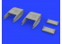 Eduard kit d'amelioration brassin 672173 Spitfire Mk.VIII / IX / XVI Carenages de radiateur Eduard 1/72