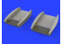 Eduard kit d'amelioration brassin 672173 Spitfire Mk.VIII / IX / XVI Carenages de radiateur Eduard 1/72