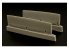 Brengun kit d'amelioration avion BRL48025 Flaps de P47 pour kit Tamiya 1/48