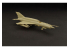 Brengun kit d'amelioration avion BRL144042 Mig-21 SMT pour kit Eduard 1/144