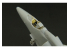 Brengun kit d'amelioration avion BRL144027 A4E Skyhawk pour kit Dragon 1/144