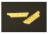 Brengun kit d'amelioration avion BRL144032 Hunter flaps pour kit Revell 1/144