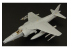 Brengun kit d'amelioration avion BRL144034 Bae Harrier GR.7 pour kit Revell 1/144