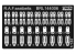 Brengun kit d'amelioration avion BRL144006 RAF Ceintures pour siege 1/144